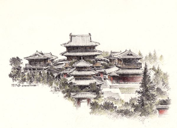 【城市写生 正定】中央美院讲师+清华建筑学院