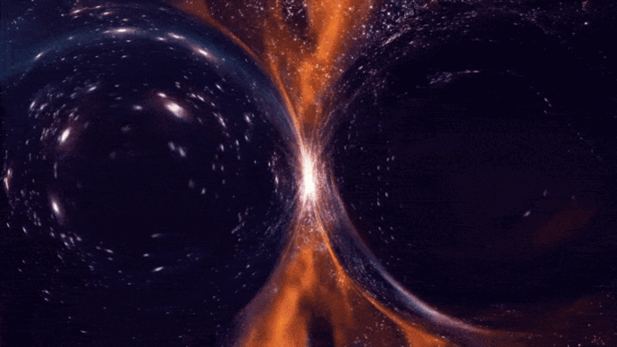 宇宙中存在的物质远多于反物质,是一个困扰物理学的持久谜团。