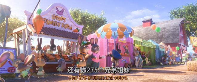 数量众多的兔子们